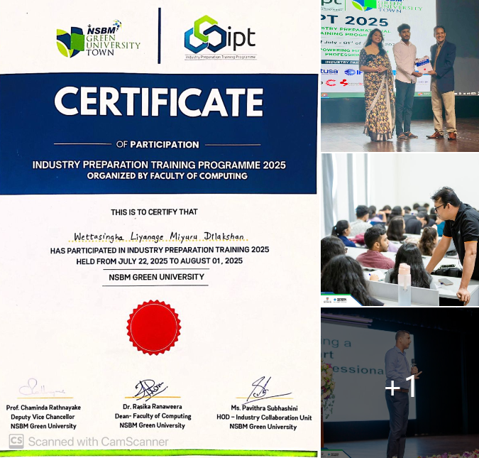 Industry Preparation Training 2025